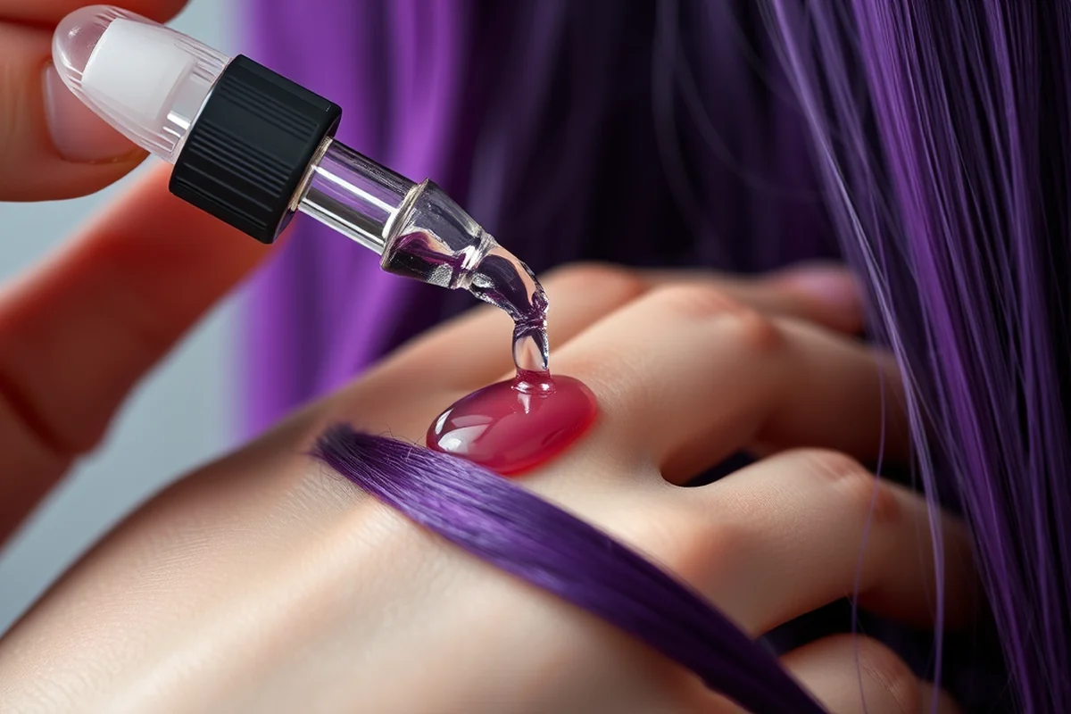 dark purple hair dye β Dark Purple Hair Dye (step by step)