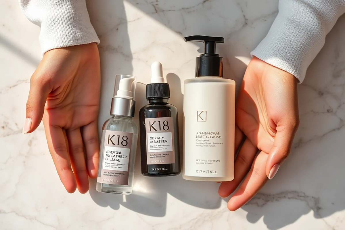 k18 hair products — K18 Hair Products (the finished result)
